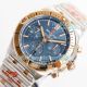 GF Factory Replica Breitling Chronomat Bullet Band Watch 2-Tone Blue Dial 42MM (3)_th.jpg